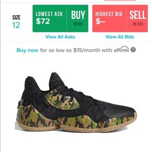 James harden vol4 Black Camo